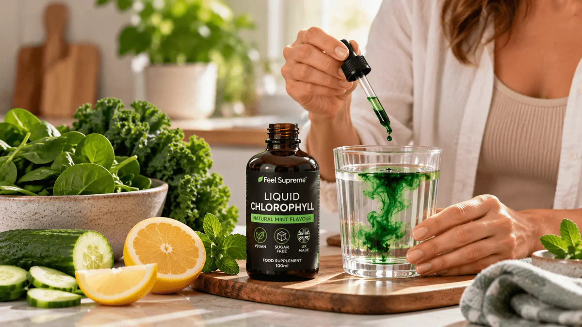 chlorophyll supplement benefits uk