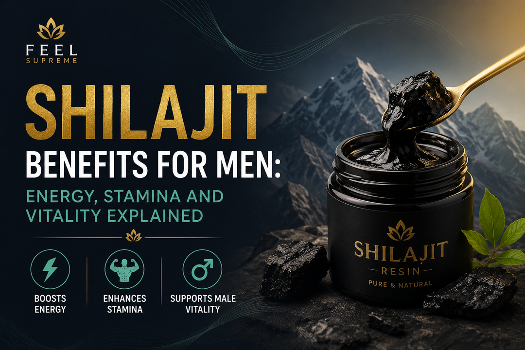 Shilajit Benefits for Men: Energy, Stamina and Vitality Explained