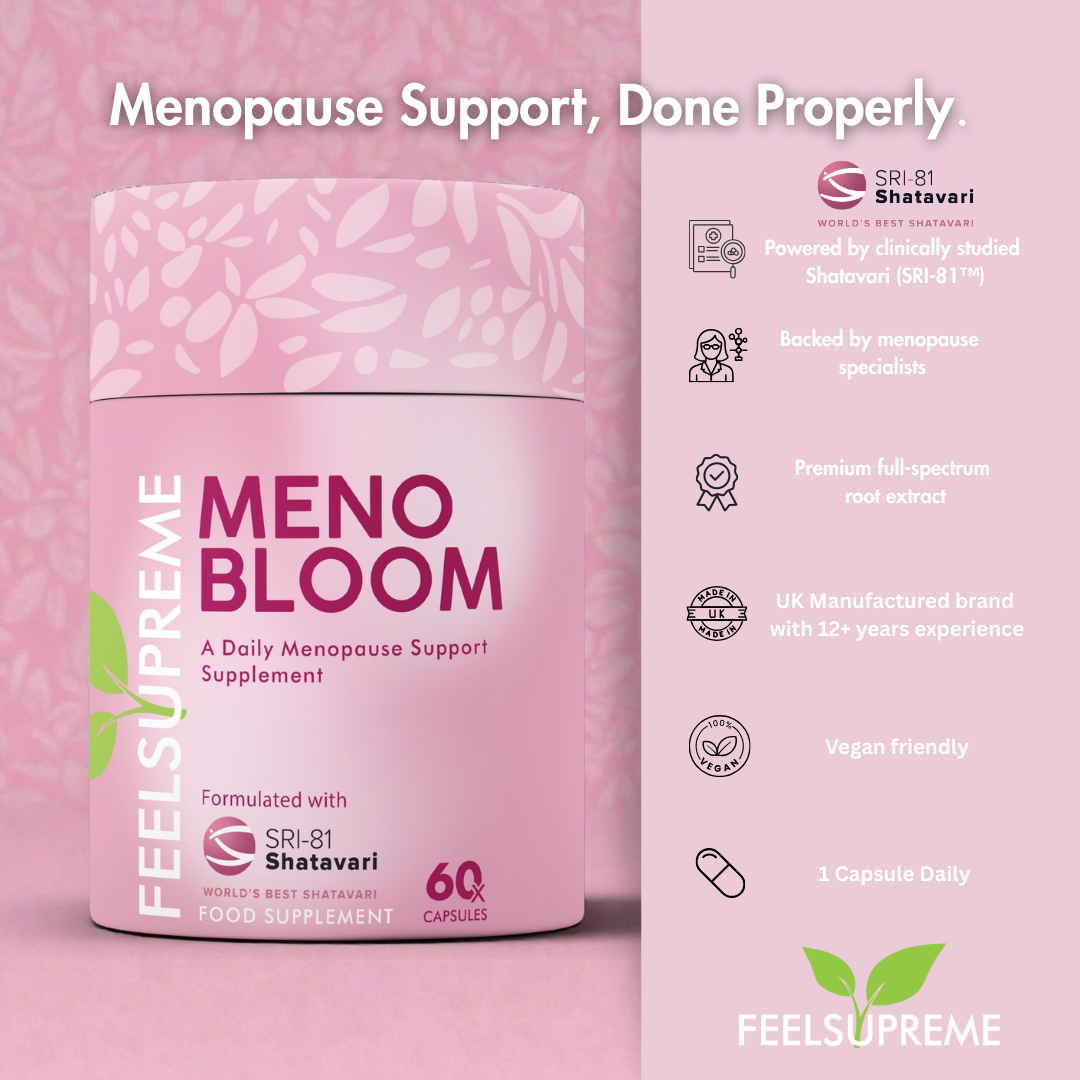 Meno Bloom | Menopause Support Supplement for Hormonal Balance