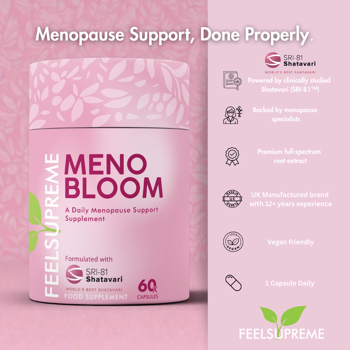Meno Bloom | Menopause Support Supplement for Hormonal Balance