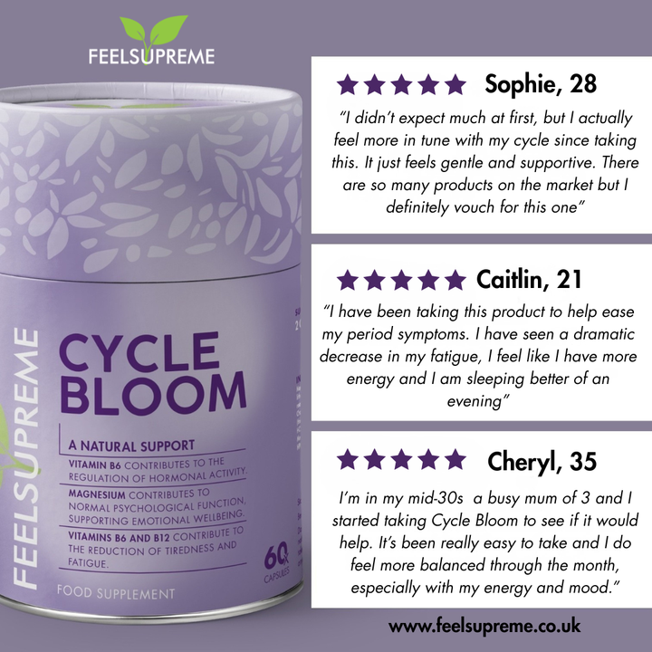 Cycle Bloom |  Monthly Cycle & Hormonal Balance Support