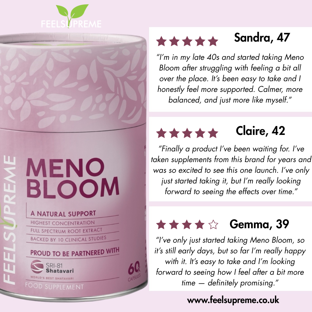 Meno Bloom | Menopause Support Supplement for Hormonal Balance