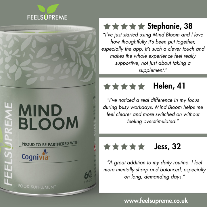Mind Bloom | Memory & Focus Support for Women