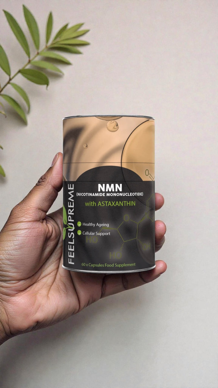 NMN with Astaxanthin Capsules (99% Pure)