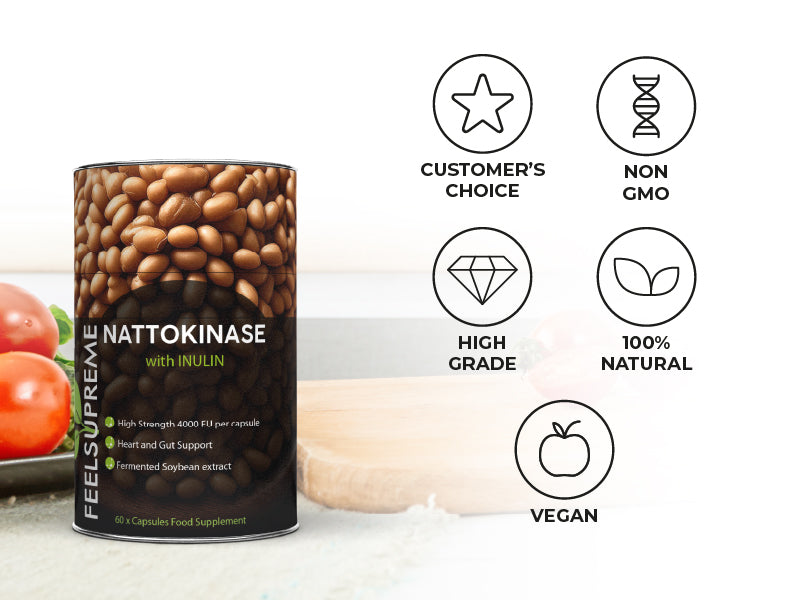 Nattokinase Capsules 4000FU
