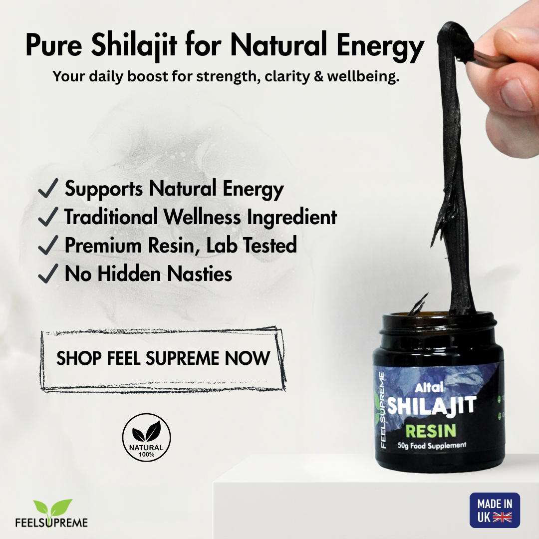 Pure Shilajit Resin – High Potency Fulvic Mineral Complex