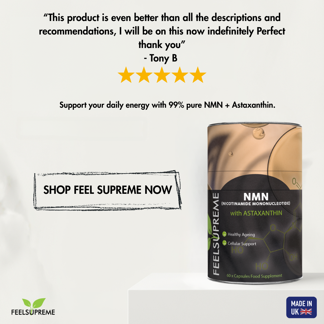 NMN with Astaxanthin Capsules (99% Pure)