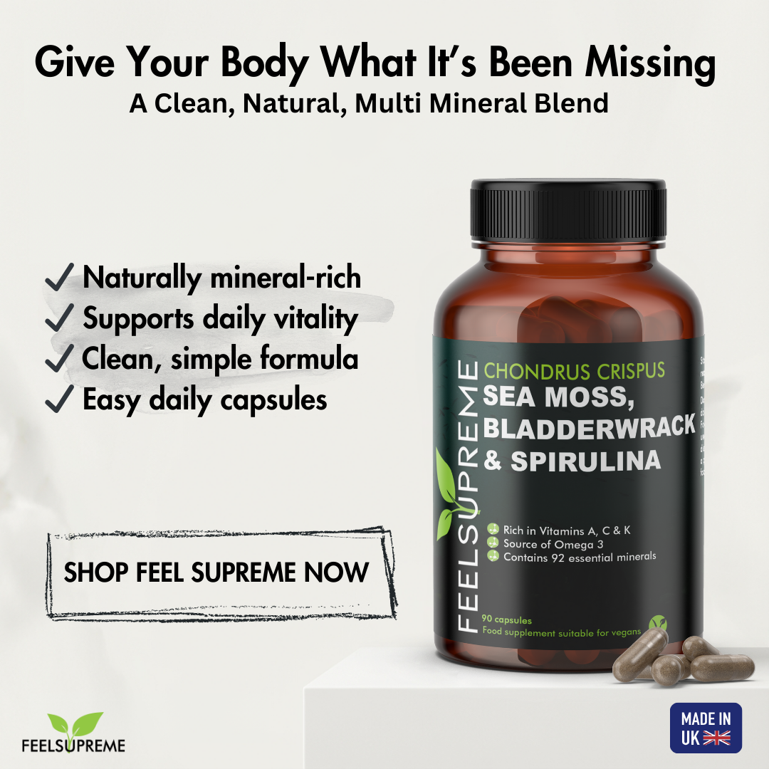 Sea Moss with Bladderwrack and Spirulina