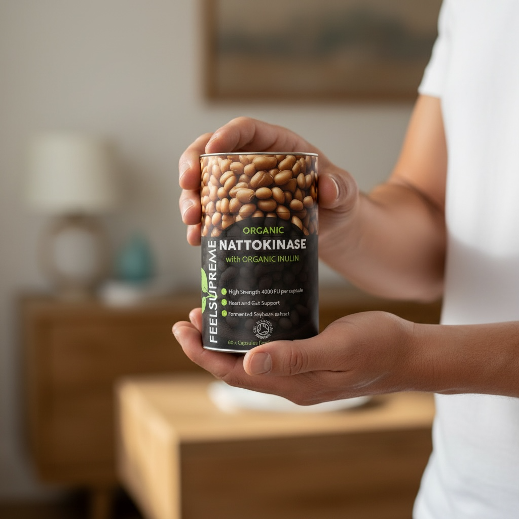 Nattokinase 4000FU – High Strength Circulation & Cardiovascular Support